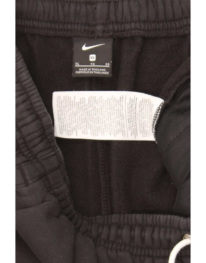 Nike Pantalones cortos deportivos para hombre XL Algodón negro