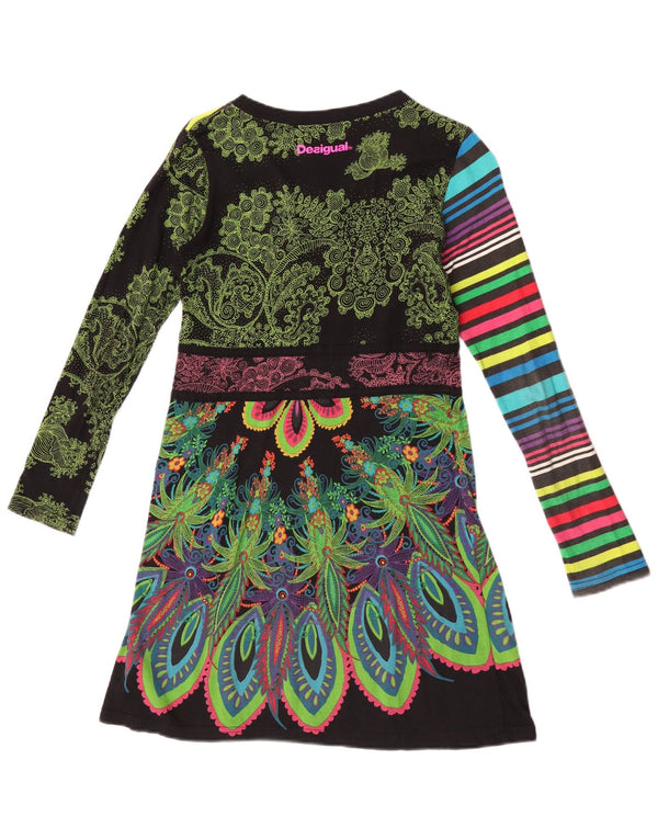 DESIGUAL Vestido evasé gráfico para niña 13-14 años Multicolor floral