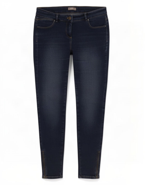 Marks & Spencer Vaqueros ajustados Jegging para mujer UK 14 Large W32 L28 Azul marino