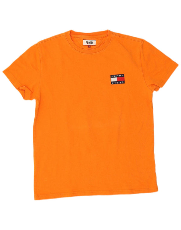 Tommy Hilfiger Camiseta para hombre Top Small Naranja Algodón