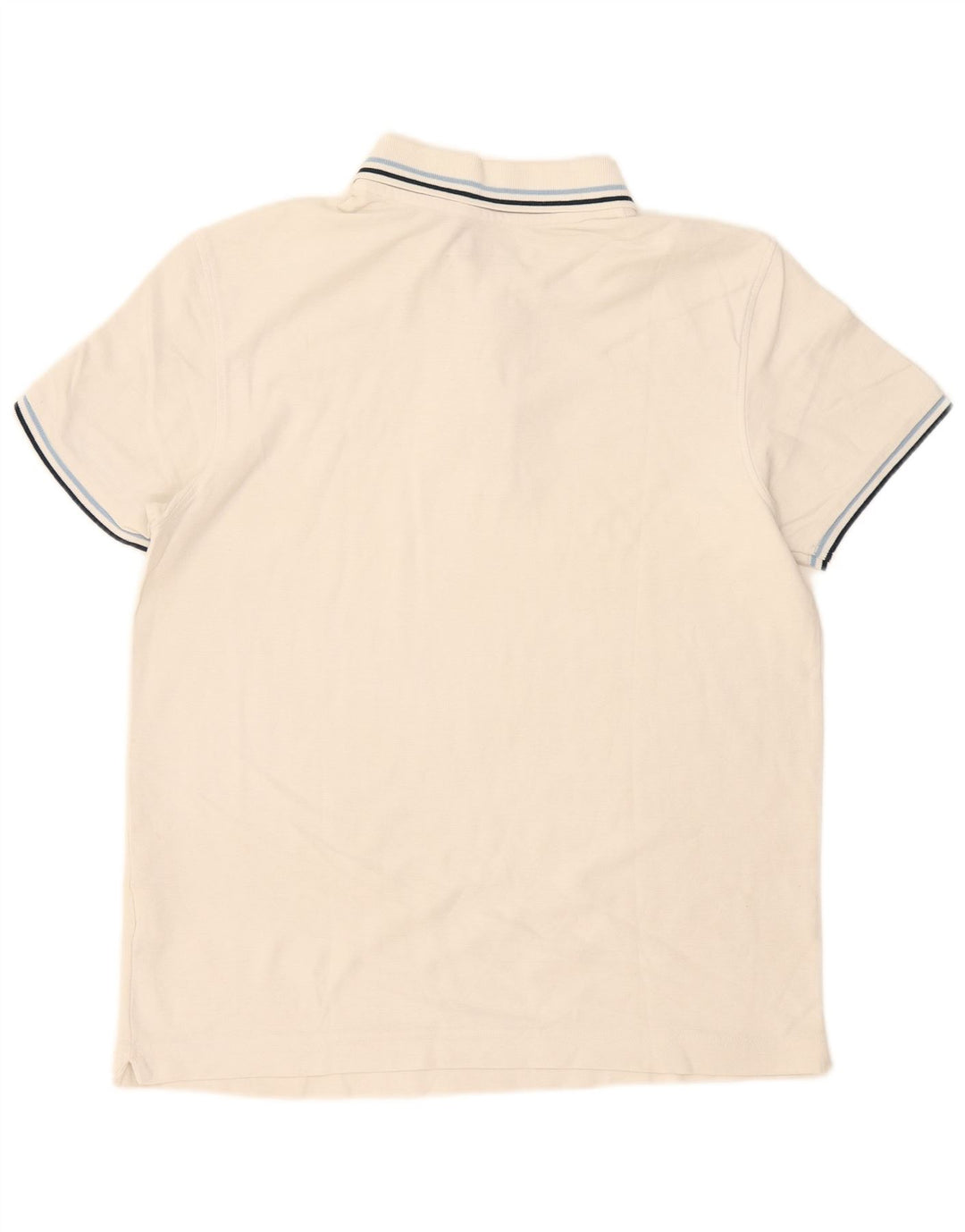 Polo Lotto Hombre Small De Algodón A Rayas Blanco