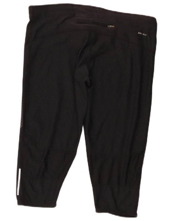 Nike Mujer Dri Fit Capri Leggings XL Negro Poliéster Deportes