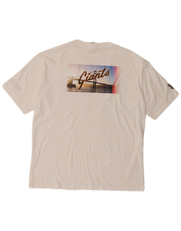 Champion San Francisco Graphic Camiseta para hombre, talla pequeña, color blanco