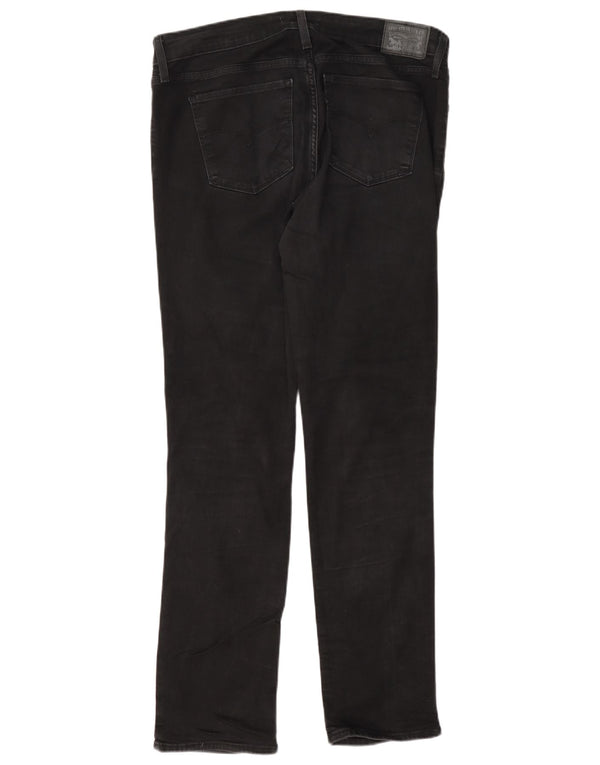 Levi's Mujer 712 Slim Jeans W32 L32 Algodón Negro