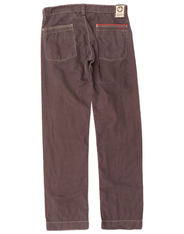 Murphy & Nye Pantalones casuales rectos para hombre W31 L32 Algodón marrón