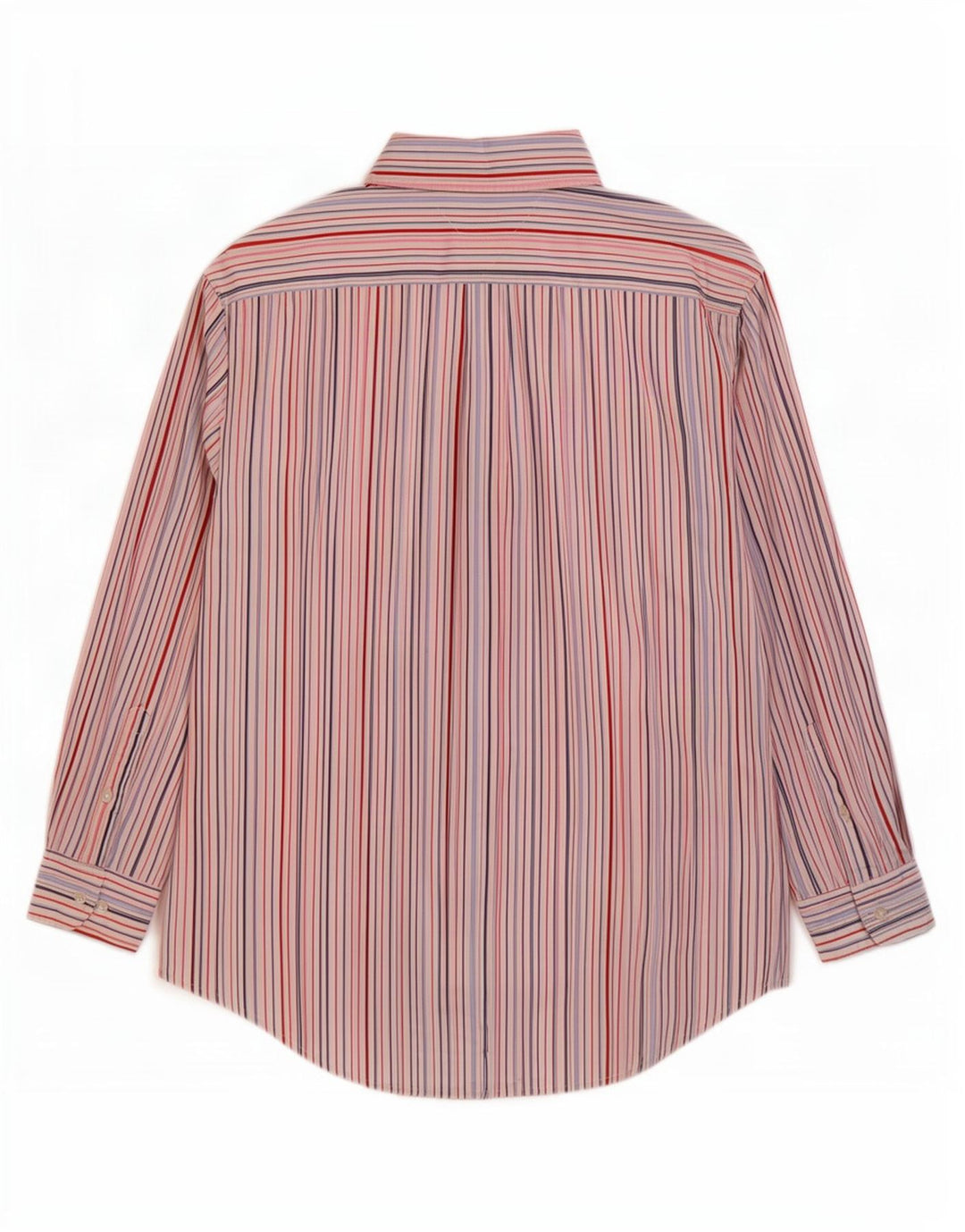 Camisa Tommy Hilfiger Hombre Mediana Algodón Rayas Multicolor Años 80
