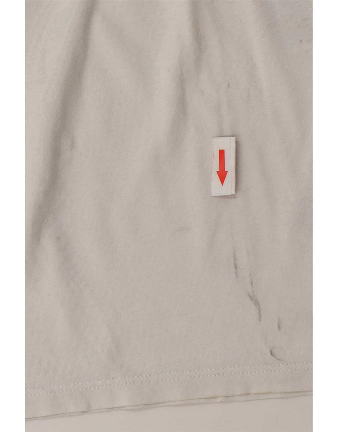Levi's Camiseta gráfica para mujer Top UK 44 Algodón blanco mediano