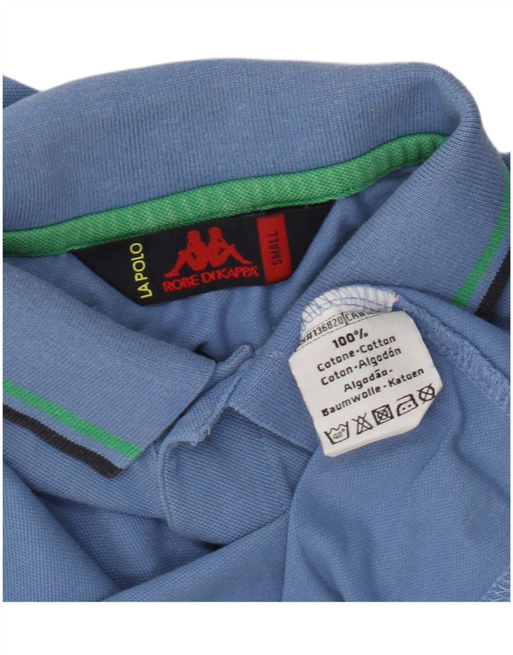 Polo Kappa Hombre Small Azul Algodón