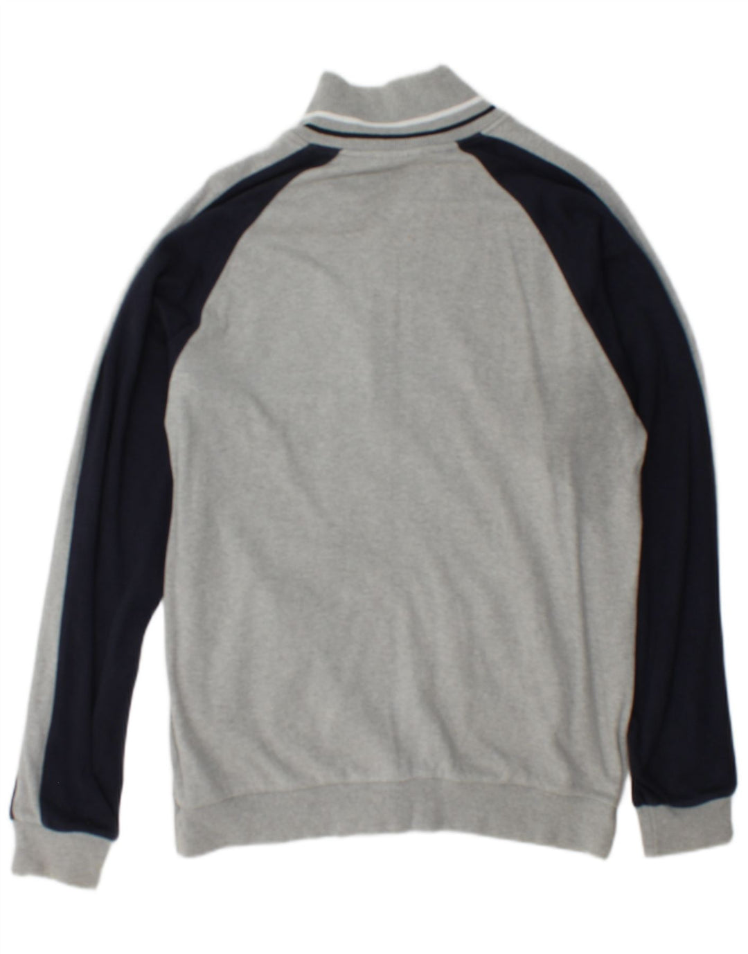 Champion Chaqueta De Chándal Para Hombre Grande Gris Colorblock Algodón