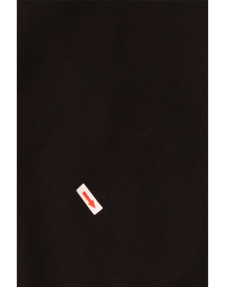 Reiss Vestido acampanado para mujer UK 44 Grande Poliéster negro