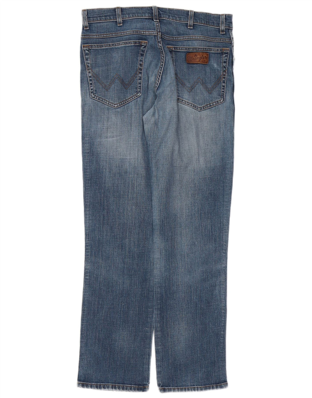WRANGLER Vaqueros rectos elásticos Texas para hombre W33 L30 Algodón azul