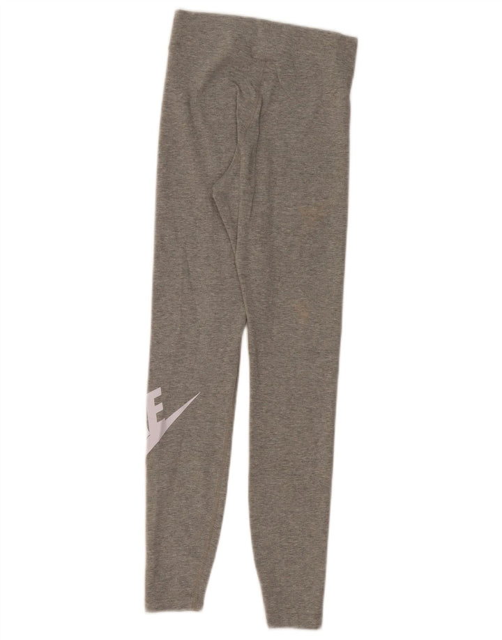 Nike Leggings gráficos para mujer UK 6 XS Gris