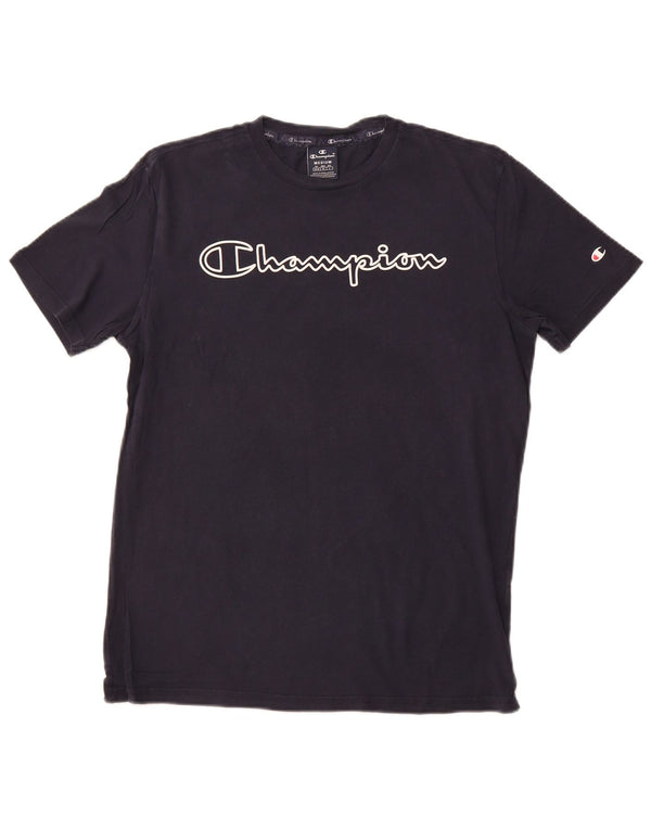 CHAMPION Camiseta gráfica para hombre Top Medium Azul marino