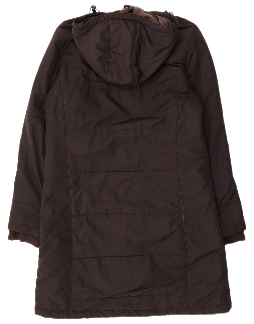 JACK WOLFSKIN Womens Hooded Windbreaker Coat UK 12/14 Medium Black