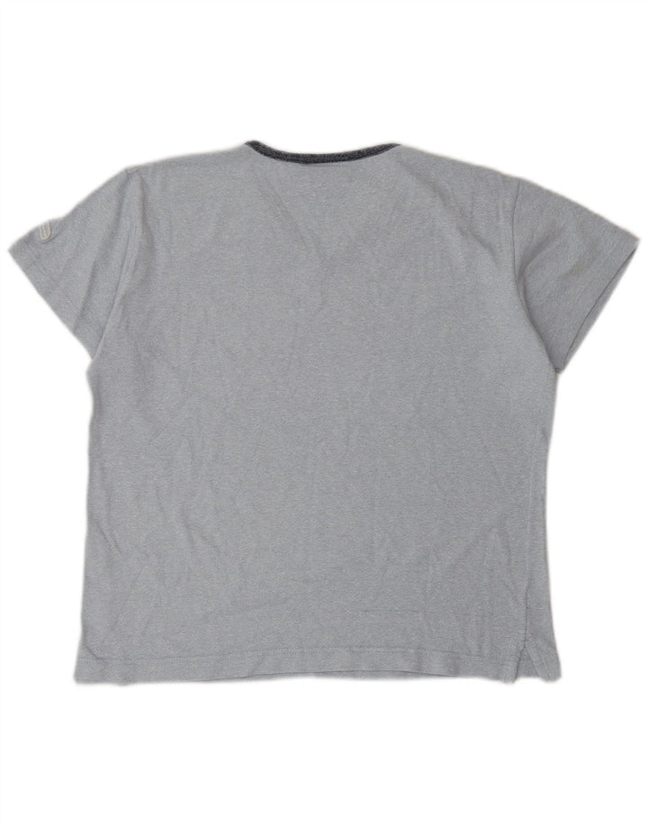 Champion Camiseta para mujer Top UK 44 Algodón azul medio