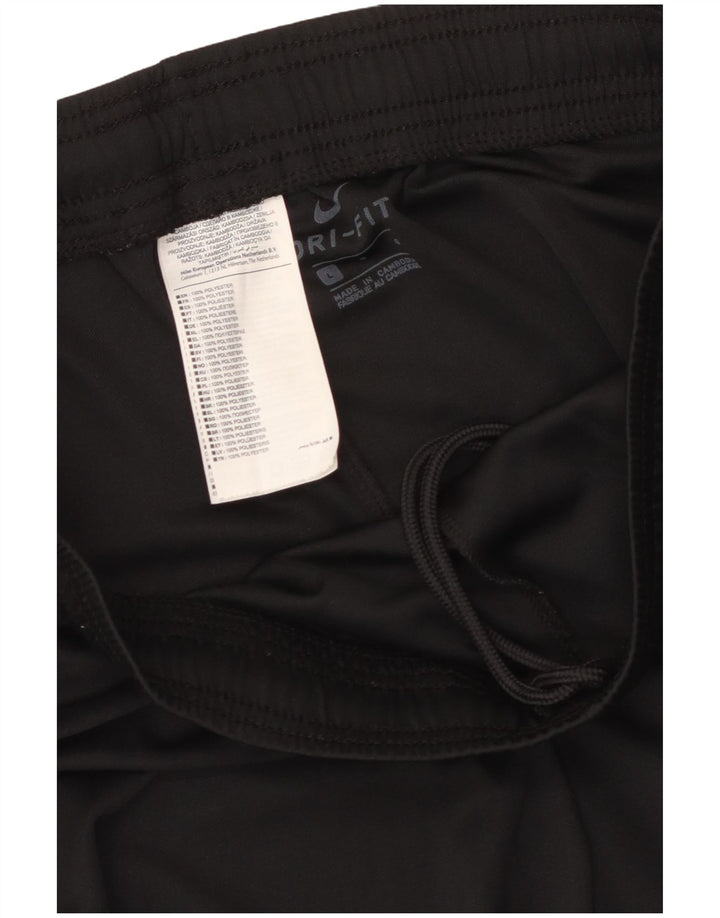 Nike - Pantalones cortos deportivos para hombre, talla grande, poliéster negro
