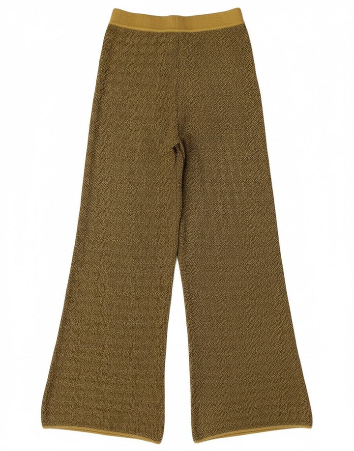 Zara Conjunto De 2 Piezas Para Mujer UK 12 Medium W28 L34 Caqui Poliéster