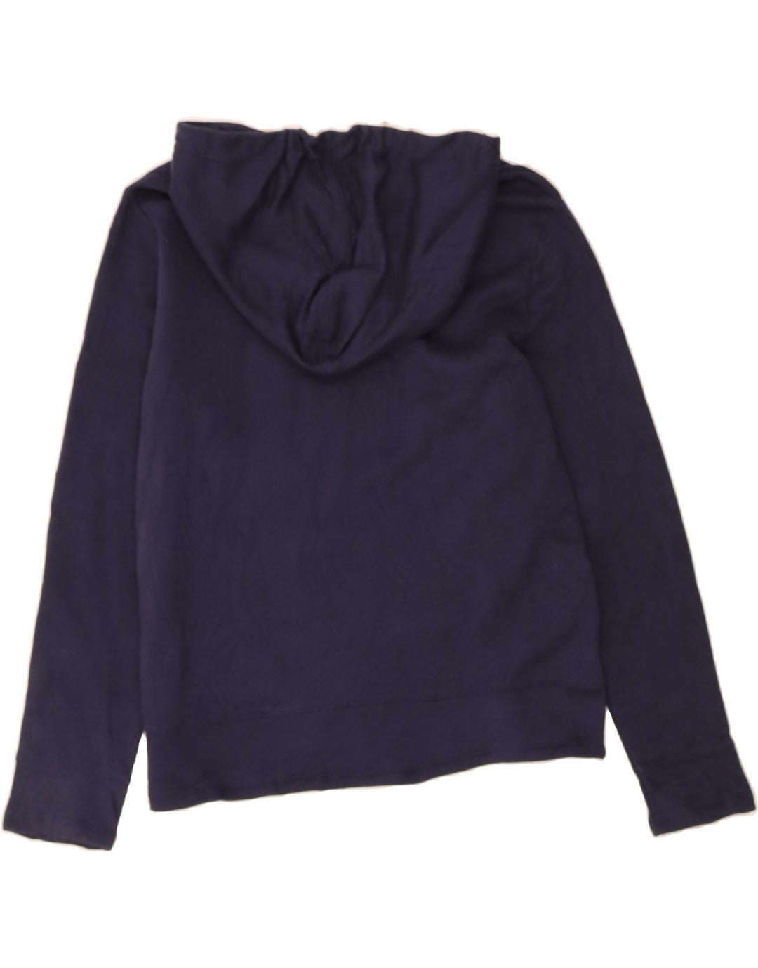 NAUTICA Womens Oversized Hoodie Jumper UK 10 Small Navy Blue Polyester Vintage Nautica and Second-Hand Nautica from Messina Hembry 