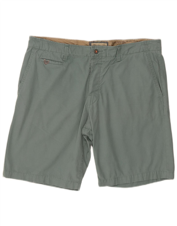 Replay Pantalones cortos chinos regulares para hombre W36 Large Green