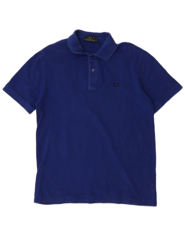 Polo Fred Perry Hombre Algodón Azul Marino Medio