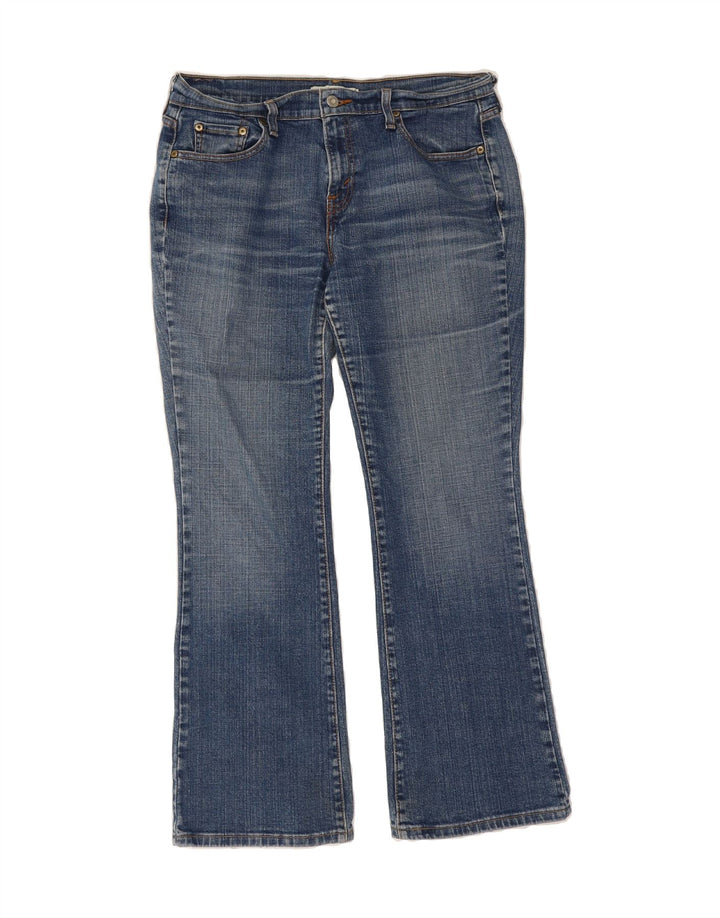 LEVI'S Womens Bootcut Jeans US 12 Large W32 L29 Blue Cotton Vintage Levi's and Second-Hand Levi's from Messina Hembry 