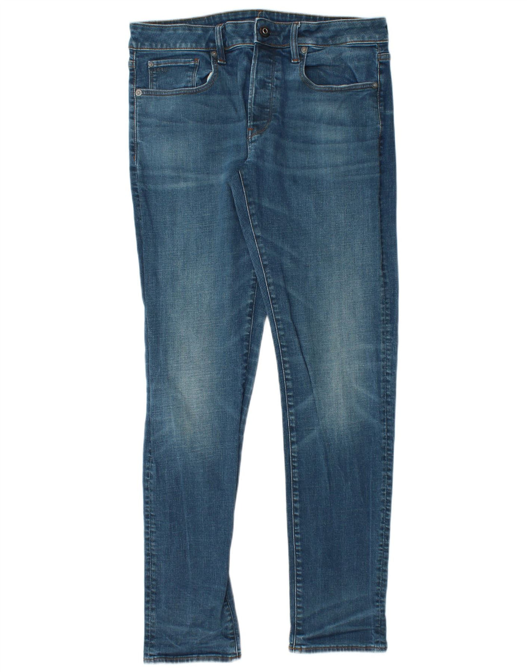 Vaqueros G-Star Hombre 3301 Slim W32 L32 Algodón Azul