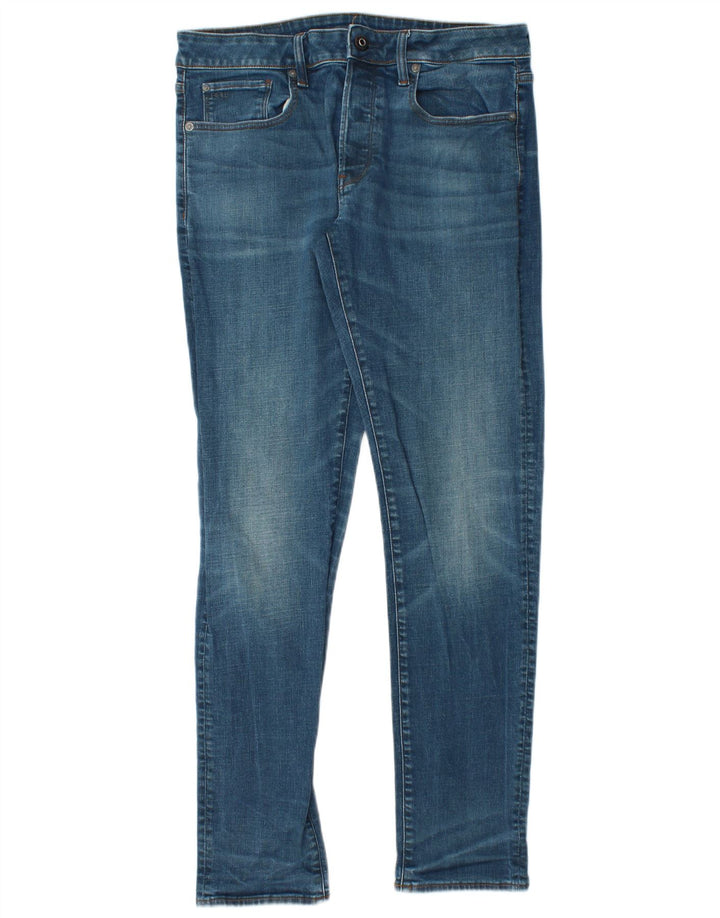 Vaqueros G-Star Hombre 3301 Slim W32 L32 Algodón Azul