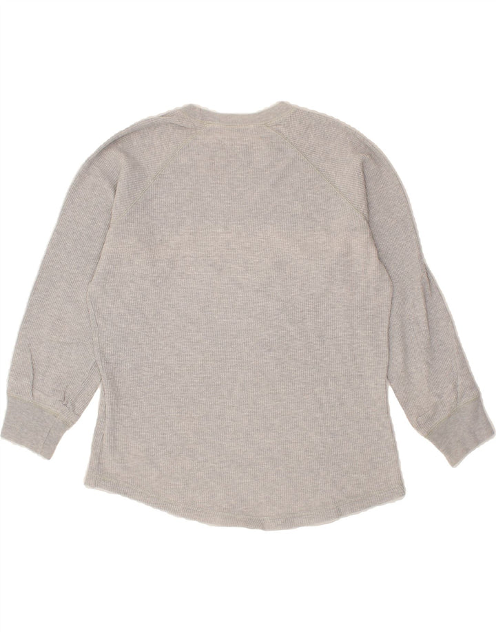 LEVI'S Womens Sweatshirt Jumper UK 16 Large Grey Cotton Vintage Levi's and Second-Hand Levi's from Messina Hembry 