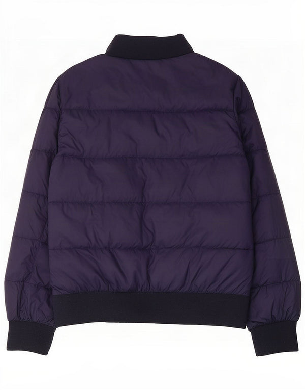 Chaqueta acolchada para mujer Michael Kors UK 46 Large Azul marino Nylon