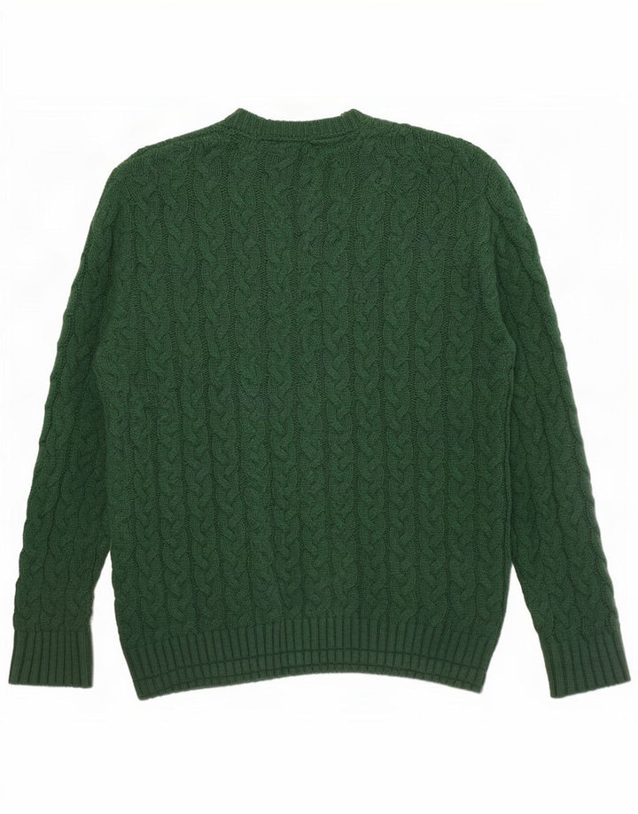 Tommy Hilfiger Jersey De Corte Regular Con Cuello Redondo Para Hombre Verde Medio