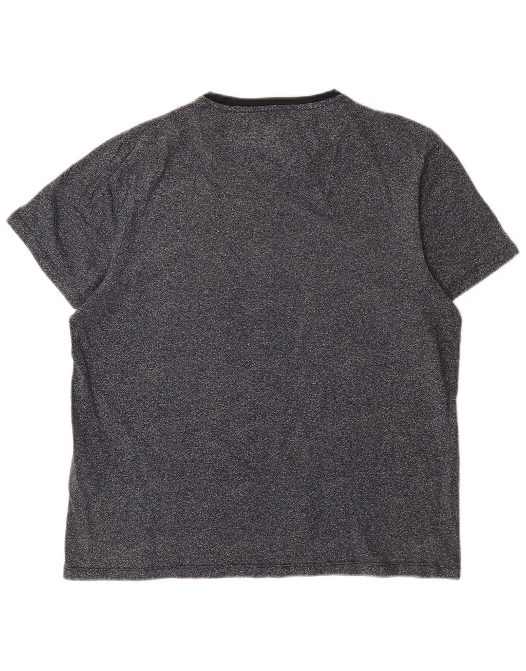 Ted Baker Camiseta para hombre talla 4 grande algodón moteado azul marino