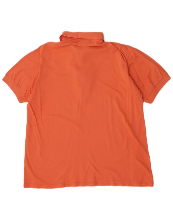 Sergio Tacchini Polo Hombre Algodón Naranja Medio