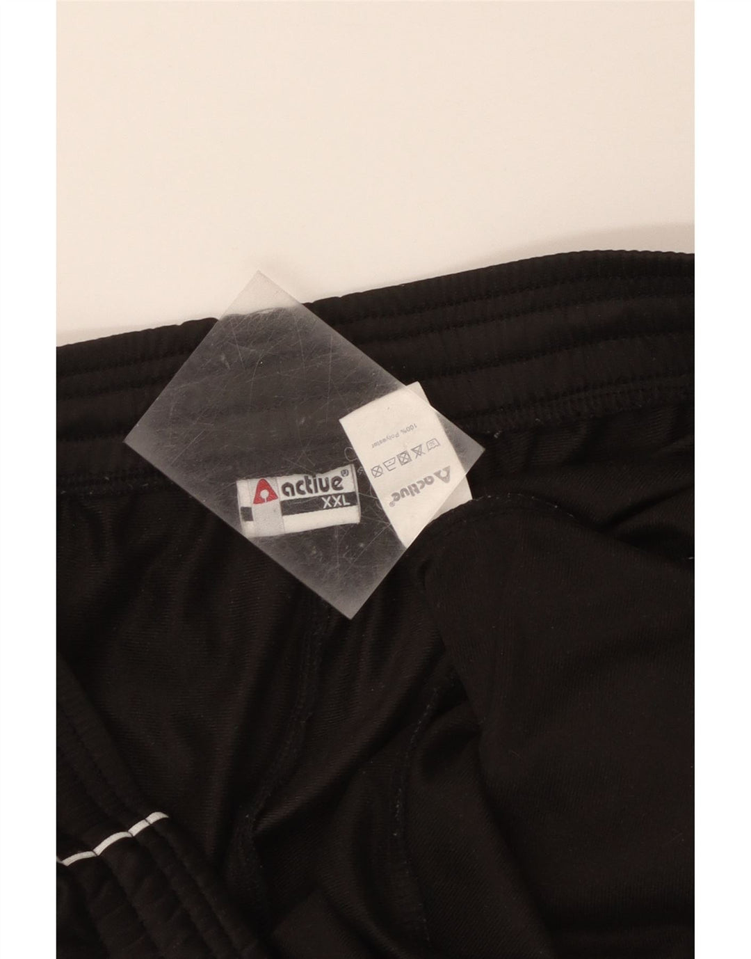 Pantalones de chándal para hombre activos Joggers 2XL Poliéster negro