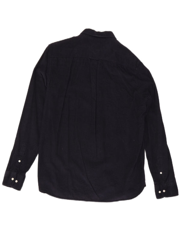 Superdry Camisa De Pana Para Hombre Grande Algodón Azul Marino