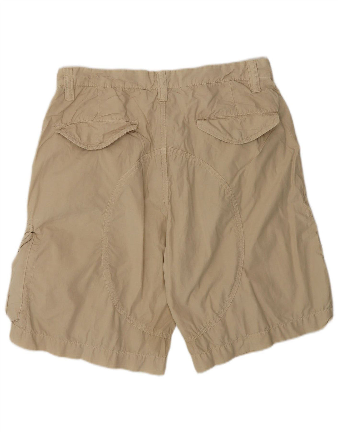 Zara Mens Cargo Shorts EU 42 Grande W32 Beige