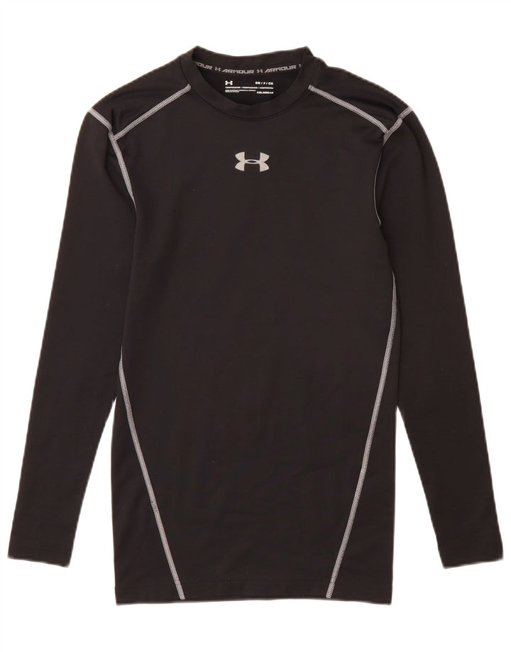 UNDER ARMOUR Cold Gear Top manga larga para hombre pequeño negro
