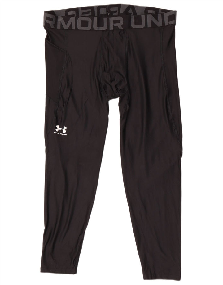 Under Armour Leggings gráficos Heat Gear para hombre 3XL Poliéster negro