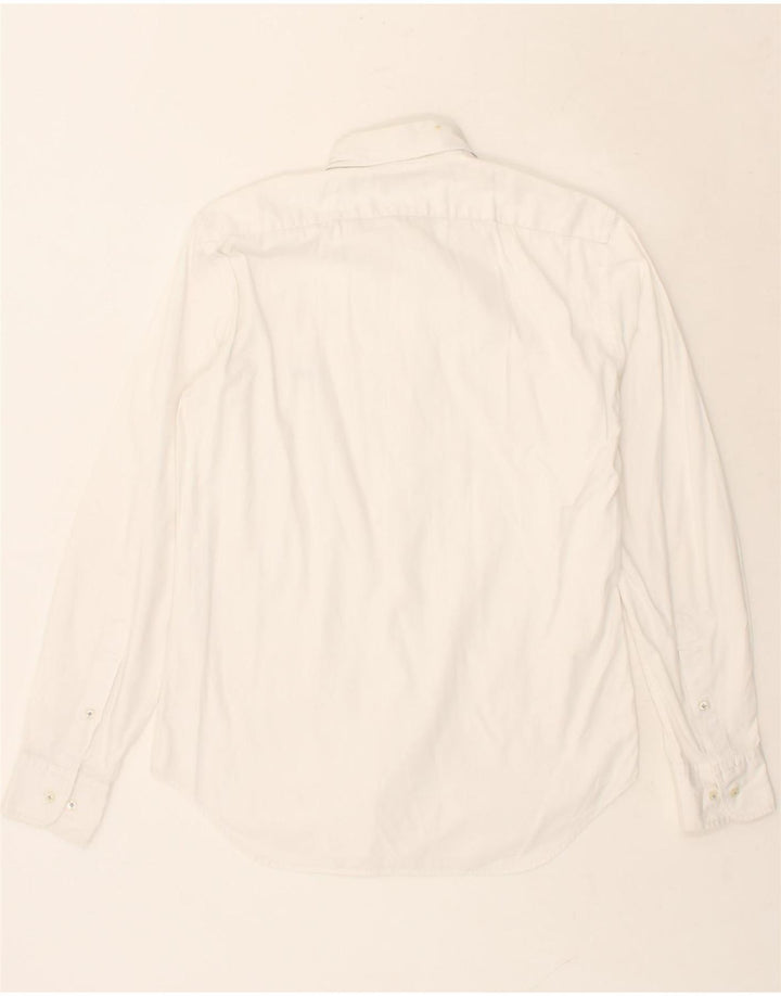 BROOKSFIELD Mens Shirt Size 39 Medium White Cotton Vintage Brooksfield and Second-Hand Brooksfield from Messina Hembry 