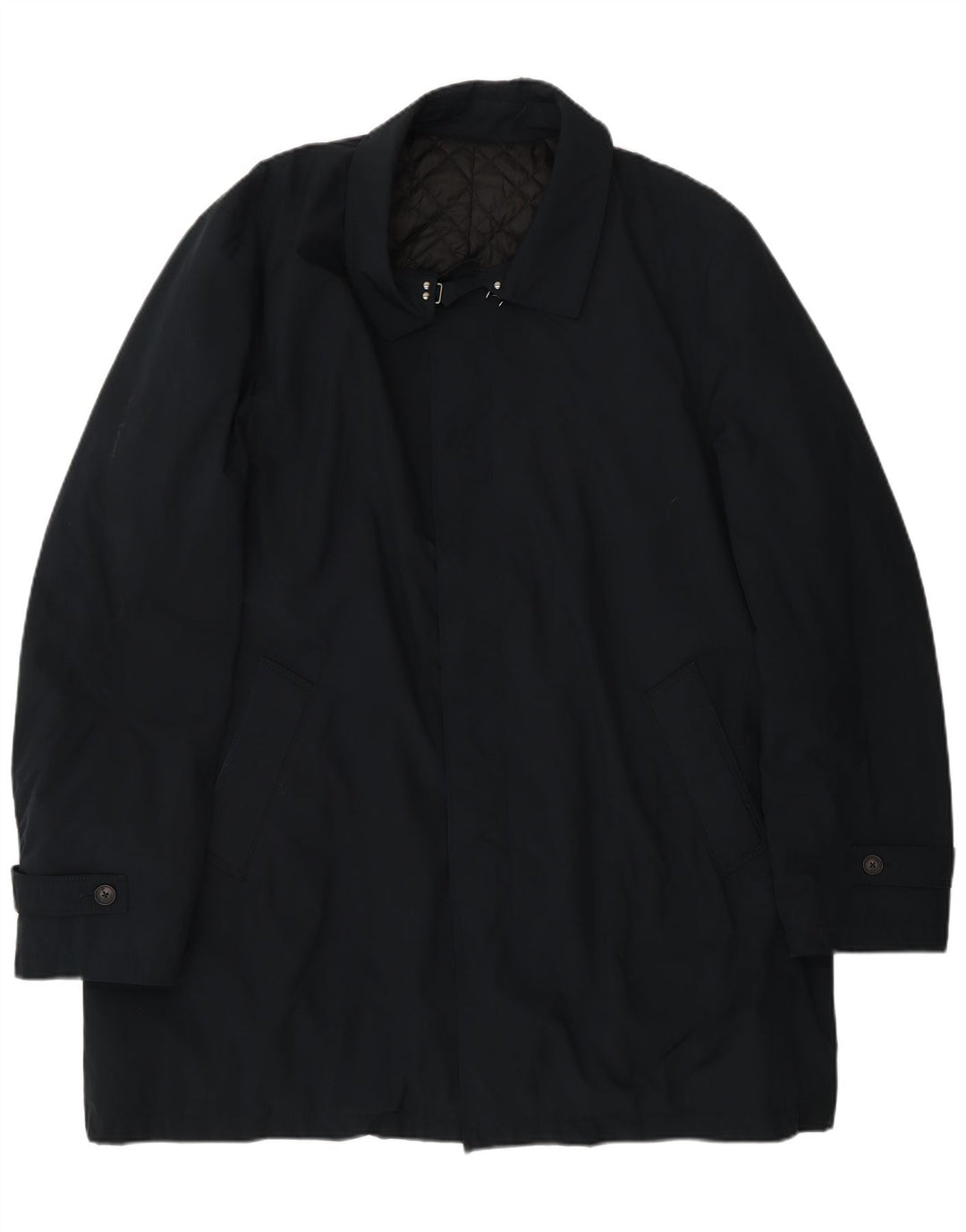Borsalino Chubasquero Hombre IT 56 3XL Azul Marino Poliéster Clásico