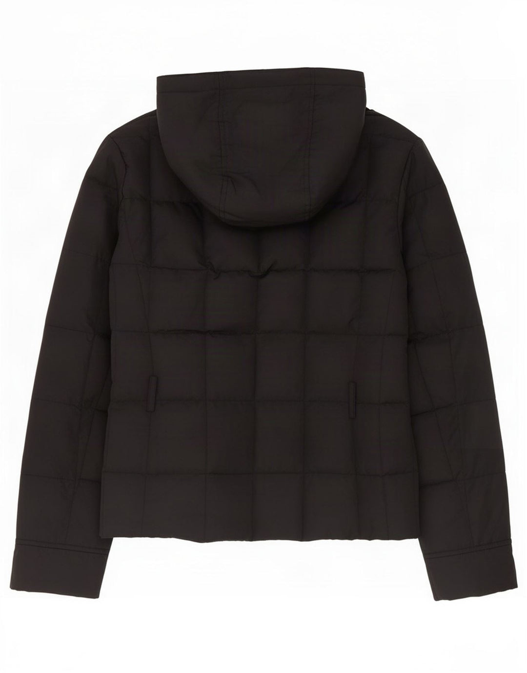 Henry Cottons Chaqueta acolchada con capucha para mujer IT 46 Grande Negro
