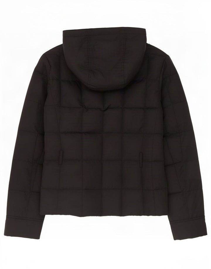 Henry Cottons Chaqueta acolchada con capucha para mujer IT 46 Grande Negro