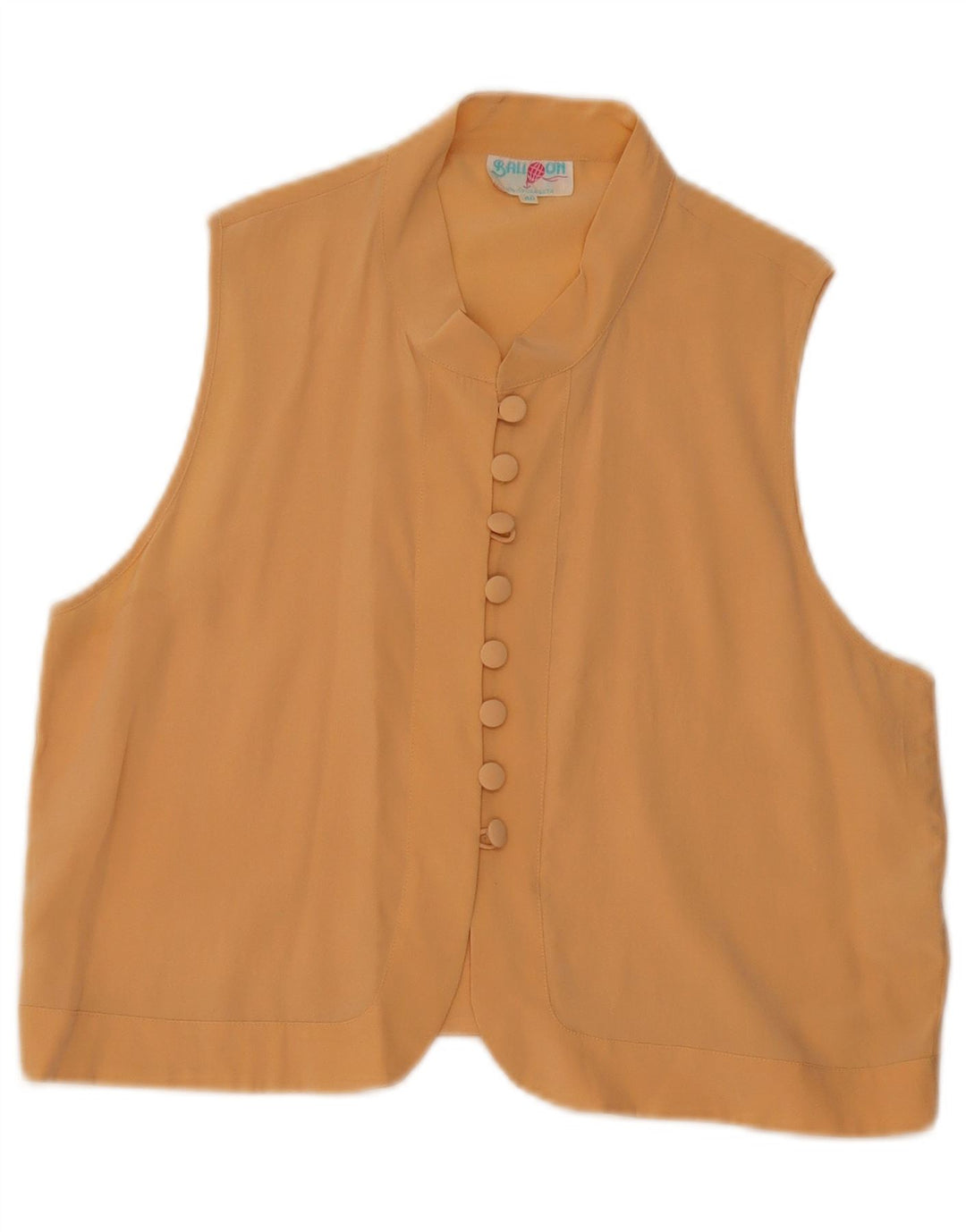 Blusa extragrande sin mangas para mujer Balloon IT 40 Small Beige Silk