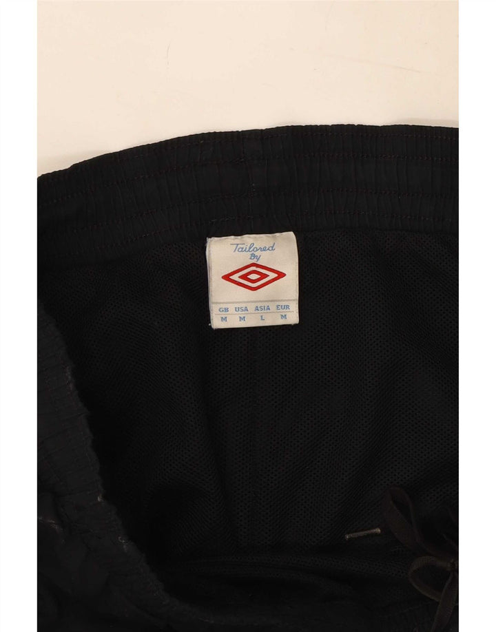 Pantalones De Chándal Umbro Negro Mediano Colorblock