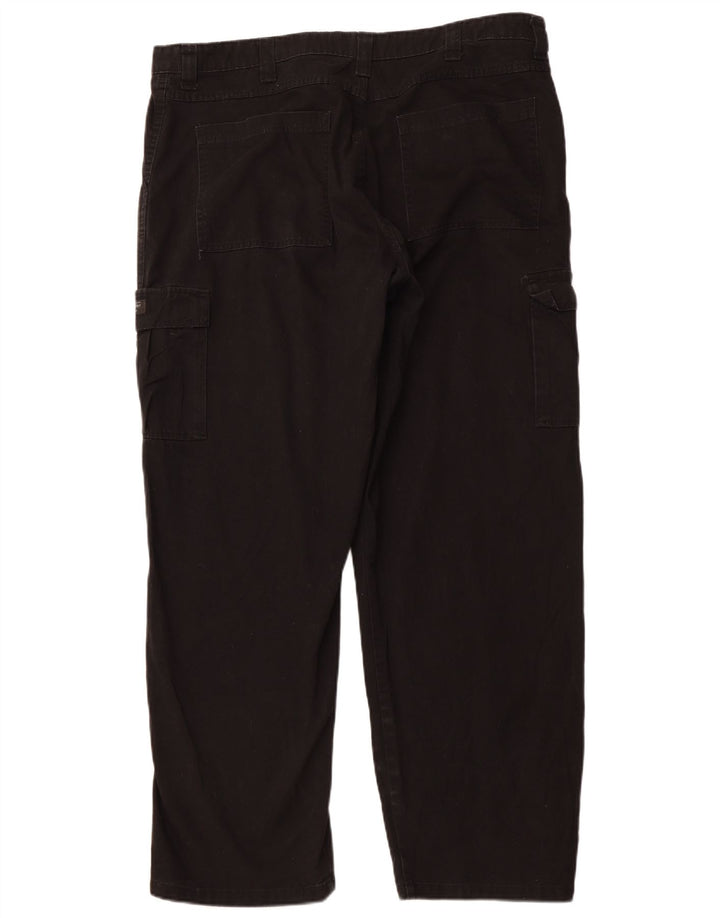WRANGLER Pantalón cargo recto para hombre W40 L32 Algodón negro