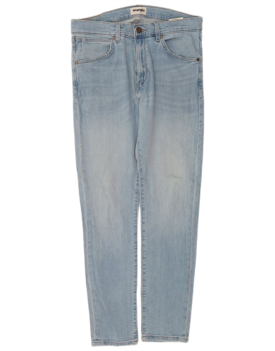 Vaqueros Wrangler Strangler Slim para Mujer W33 L29 Algodón Azul