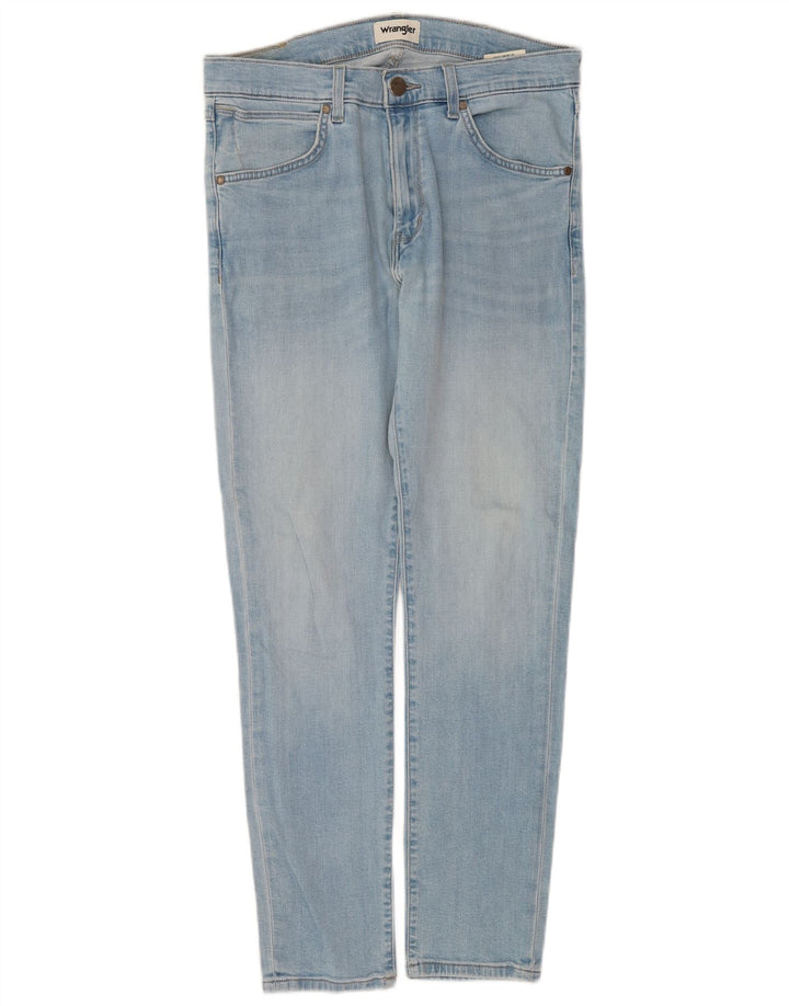 Vaqueros Wrangler Strangler Slim para Mujer W33 L29 Algodón Azul