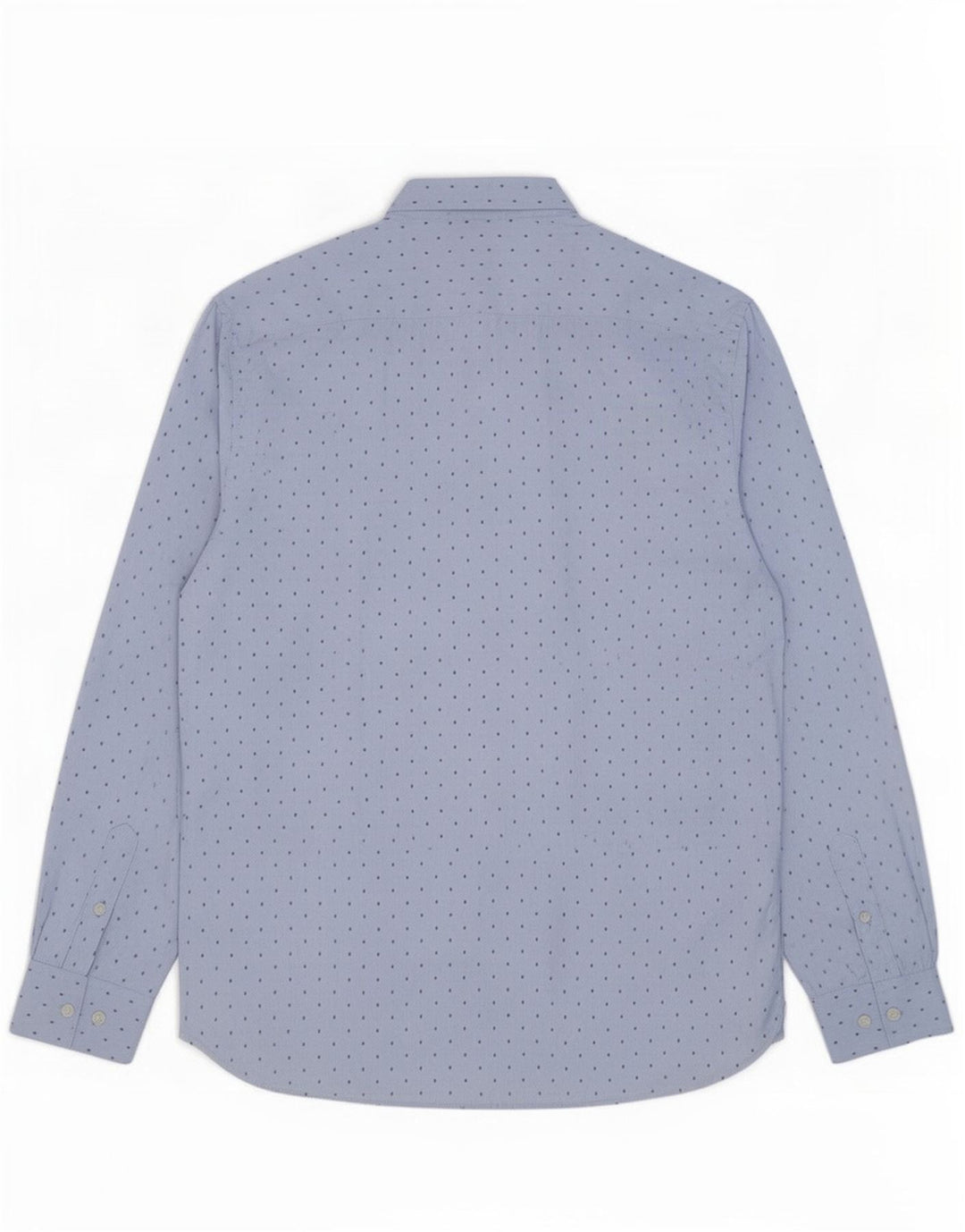 Camisa para hombre French Connection de poliéster con lunares azules grandes