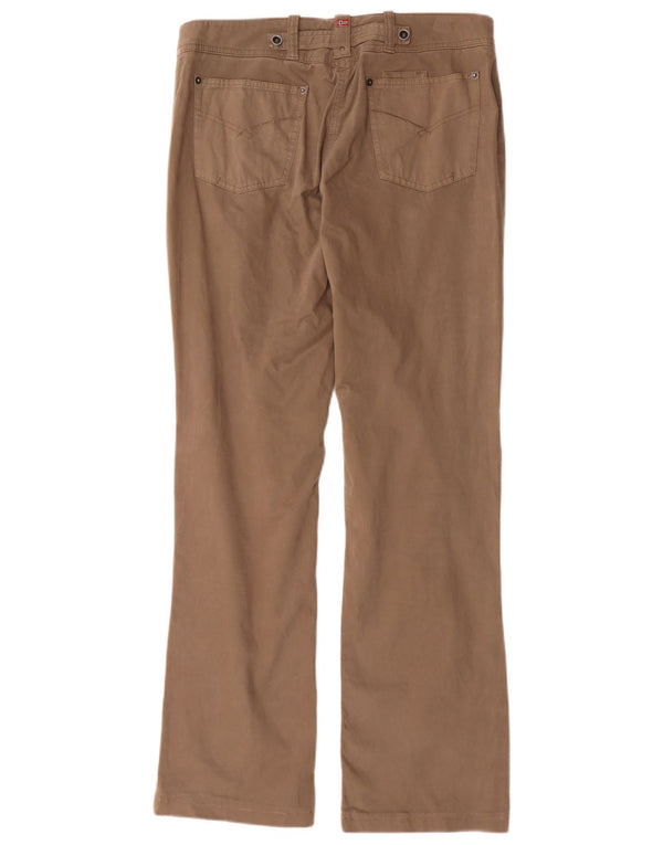 Pantalones Napapijri Mujer Rectos Casuales W31 L34 Marrón