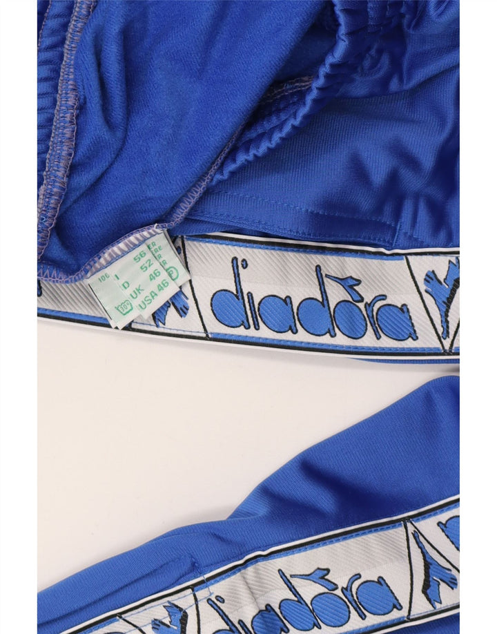 DIADORA Pantalón de chándal con estampado gráfico para hombre 3XL Poliéster color block azul