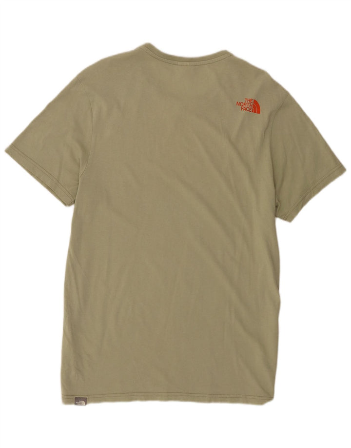 Camiseta The North Face Hombre Top Medium Khaki Algodón